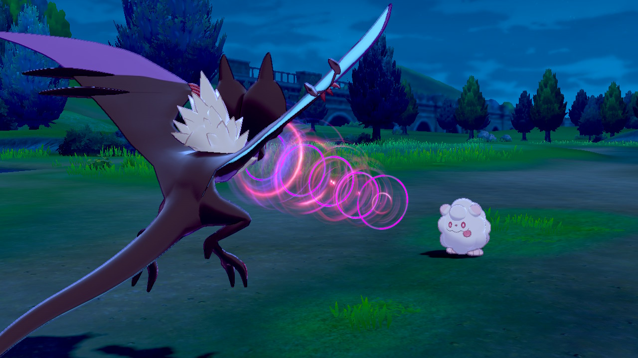 Generation VIII battle HUD screenshot